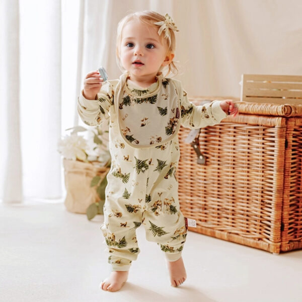25 Autumn and Winter New Romper for Boys and Girls, 2025 Autumn New Print Romper, Pure Cotton, Warm, Breathable Crawling Suit